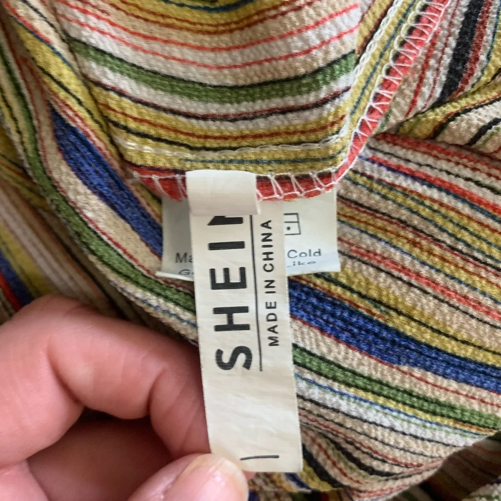 Shein striped blouse - Picture 8 of 10